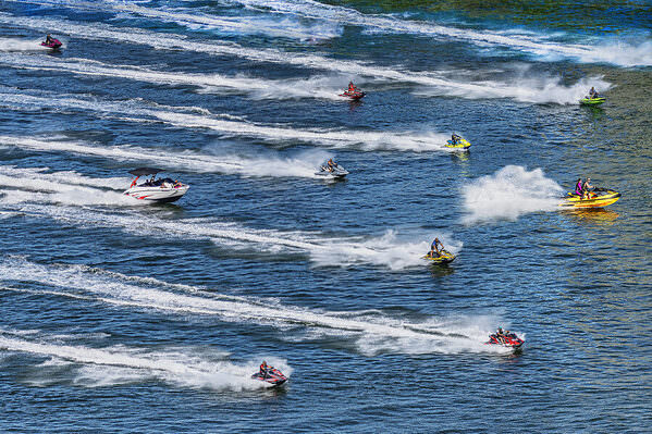 Photograph Mitchell Funk Jet Skiers on One Eyeland