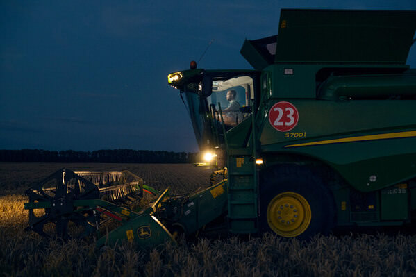 Photograph Sergei Tatarskikh Night Harvest on One Eyeland
