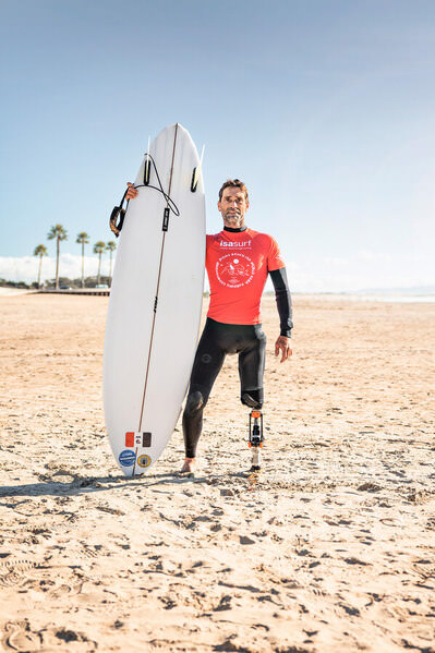 Photograph James Lightbown Isa World Para Surf Championship Portraits 4 on One Eyeland