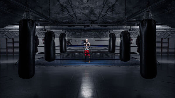 Photograph Petri Damsten Punching Bag Alley on One Eyeland