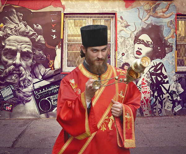 Photograph Mikica Kosanovic Street Incense Burning on One Eyeland