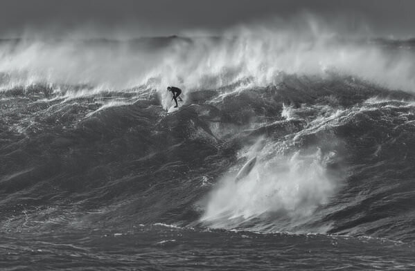 Photograph Steve Turner One Man Down on One Eyeland
