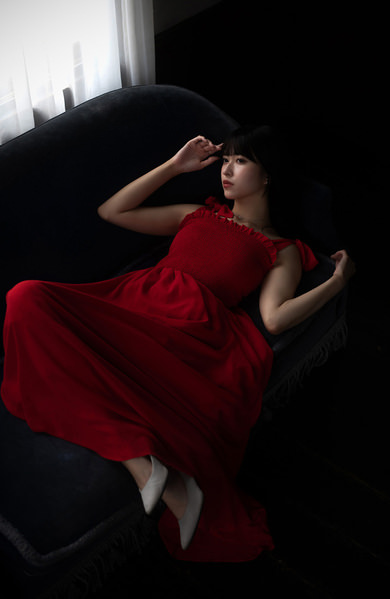 Photograph Setsuna Kurouzu Sleepy on One Eyeland