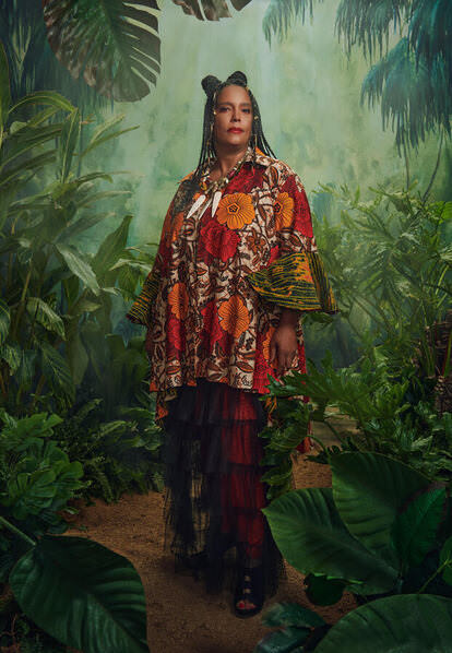 Photograph Kremer Johnson African Tapestry Jungle on One Eyeland