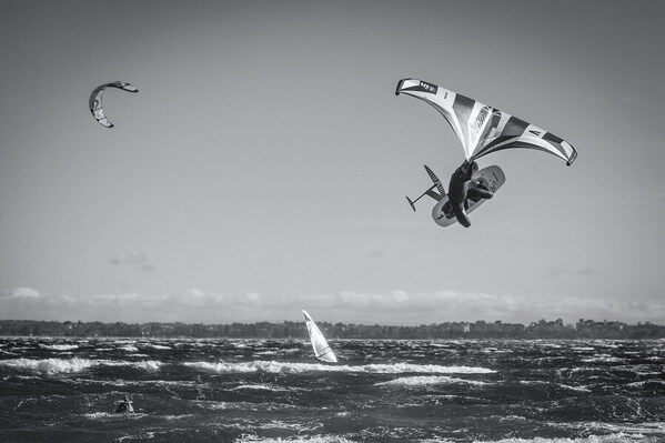 Photograph Steve Turner Foil And Wing Sport on One Eyeland