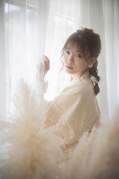 Photograph Setsuna Kurouzu Kimono on One Eyeland
