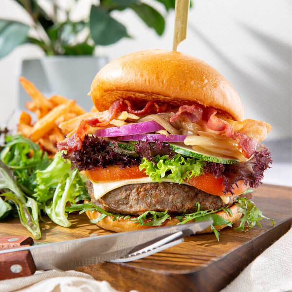 Photograph Jiajun Tan Unleashing Flavorful Spectrum Of A Colorful Burger on One Eyeland