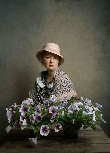 Photograph Albina Bougartchev Floral on One Eyeland