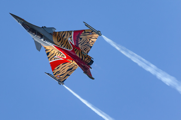 Photograph Claude Bossel French Rafale on One Eyeland