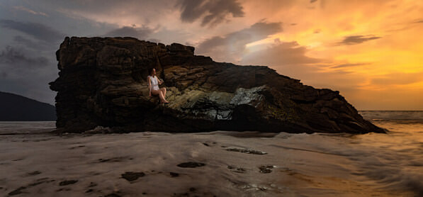 Photograph Denis Borovskikh Rock on One Eyeland