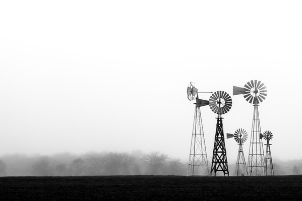 Photograph Ryan Minion Windmills In The Fog on One Eyeland