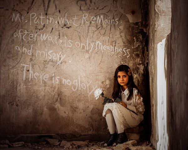 Photograph Ehsan Moradi Give Up The War on One Eyeland