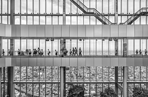 Photograph Gary E Karcz A Field Trip To The Sky In Osaka on One Eyeland