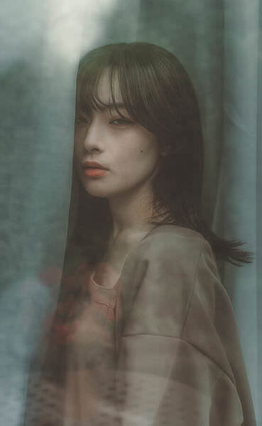 Photograph Takeborn Nikukyu A Woman Blooming In A Window on One Eyeland