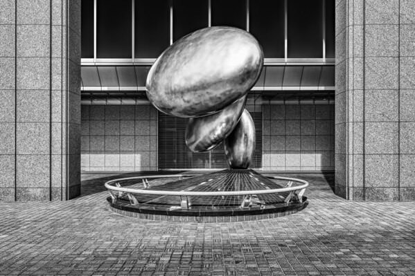Photograph Gary E Karcz Abstract Sculpture on One Eyeland