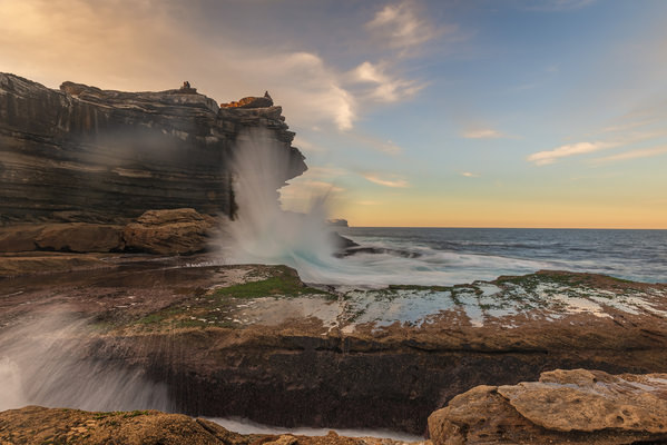 Photograph Steve Turner The Rock Ledge on One Eyeland