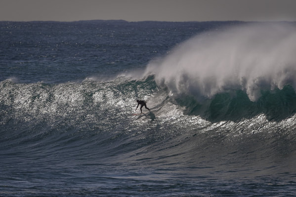 Photograph Steve Turner With The Wind on One Eyeland