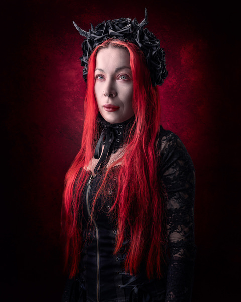 Photograph Petri Damsten Red Raven on One Eyeland