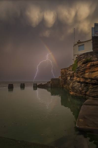 Photograph Steve Turner The Storm on One Eyeland