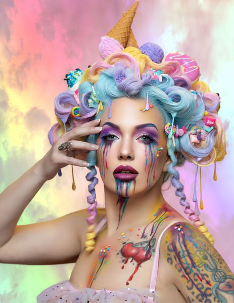 Photograph Laura Dark Candy Girl on One Eyeland