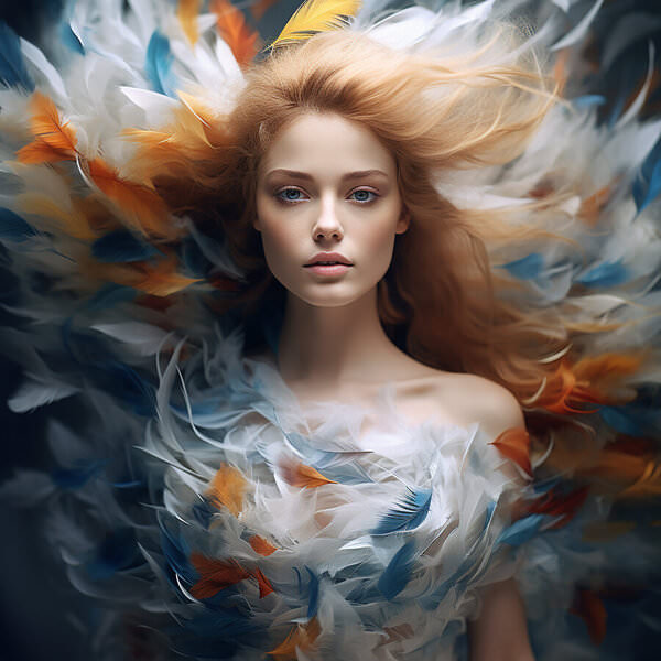 Photograph Armin Abdehou Feathers In The Wind on One Eyeland