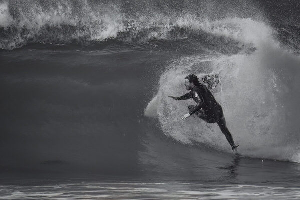 Photograph Steve Turner Falling on One Eyeland