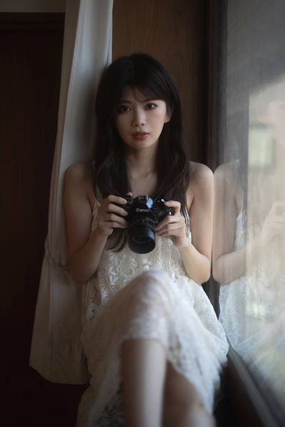 Photograph Setsuna Kurouzu Camera on One Eyeland