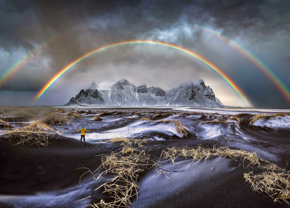 Photograph Golden Brown The Rainbow on One Eyeland