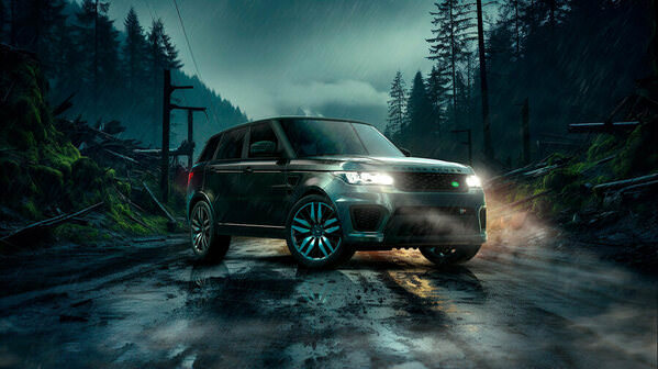 Photograph Luzzitelli Danieli Land Rover on One Eyeland