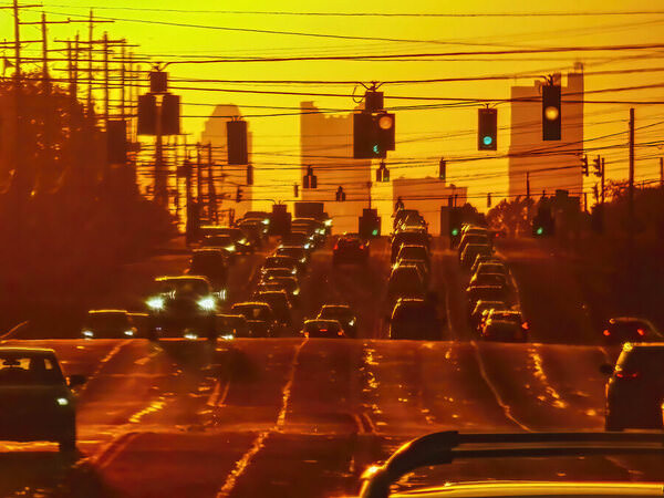 Photograph Larry Hamill East Broad St on One Eyeland