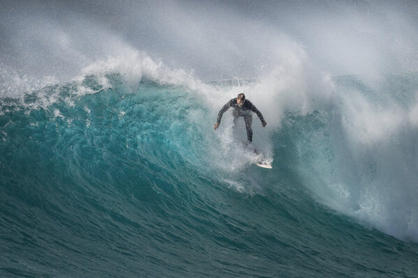 Photograph Steve Turner Wind Wave And Surfer on One Eyeland