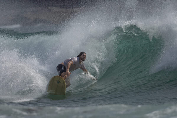 Photograph Steve Turner Surfer Australia on One Eyeland