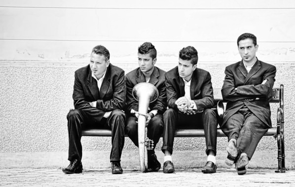 Photograph Mikica Kosanovic Musicians on One Eyeland