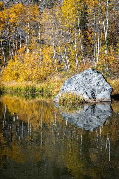 Photograph Joshua Smith Autumn Boulder on One Eyeland