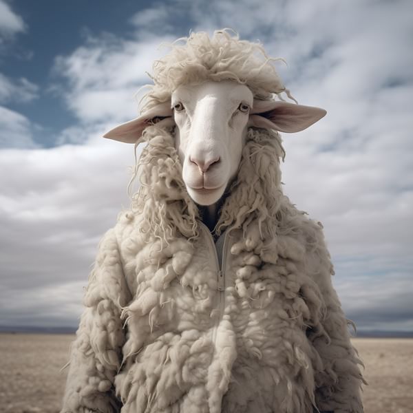 Photograph Nazanin Valeh Shiva Sheep on One Eyeland