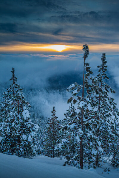 Photograph Joshua Smith Wintry Lastlight on One Eyeland