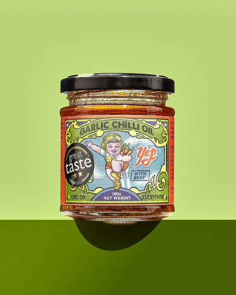 Photograph Martin Lomas Yep Kitchen Garlic Chilli Oil on One Eyeland