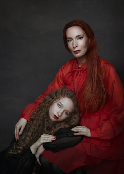 Photograph Sonja Hietala Mother And Daughter on One Eyeland