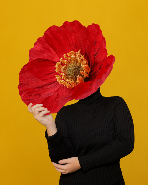 Photograph Olga Haeckel Woman on One Eyeland