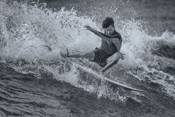Photograph Steve Turner Looking Left on One Eyeland