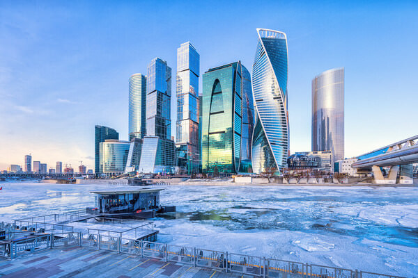 Photograph Vasil Nanev Moscow City on One Eyeland