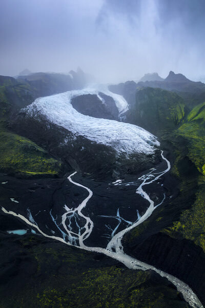 Photograph Daniel Vine Garcia The Glacier on One Eyeland