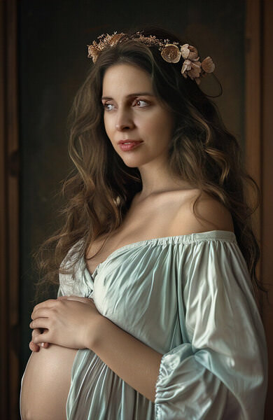Photograph Ddiarte Ddiarte Pregnant Marcia 1 on One Eyeland