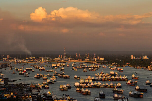 Photograph Mohammad Shahriar Foisal Vibrant Port City on One Eyeland