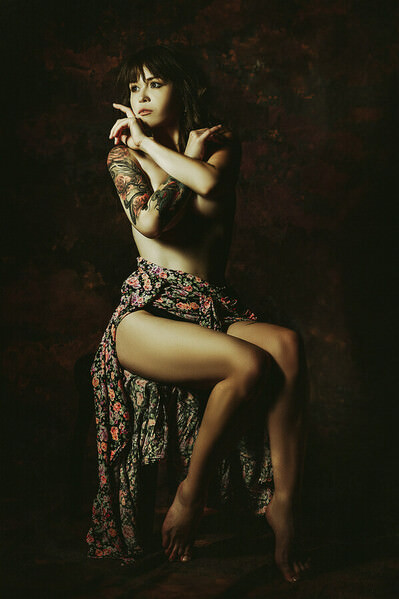 Photograph Ruslan Bolgov Shes A Work Of Art on One Eyeland
