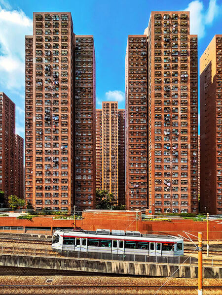 Photograph Howard Tong Light Rail That Travels Through The City on One Eyeland