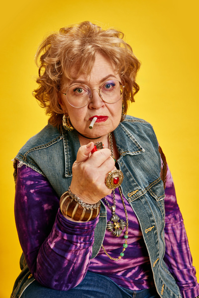 Photograph Lustre Photoproduction Portrait on One Eyeland