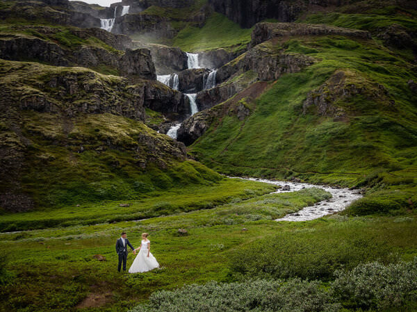 Photograph Iceland Wedding Photo Mjoifjordur Iceland on One Eyeland