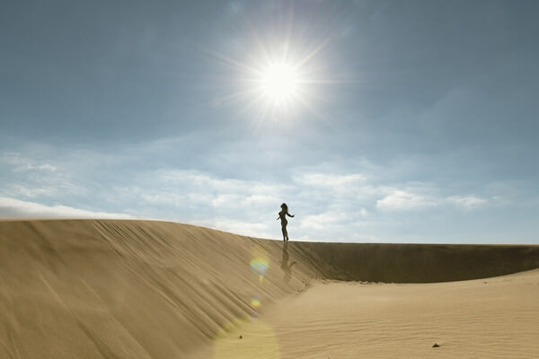 Photograph Ben Welsh Sunshine on One Eyeland
