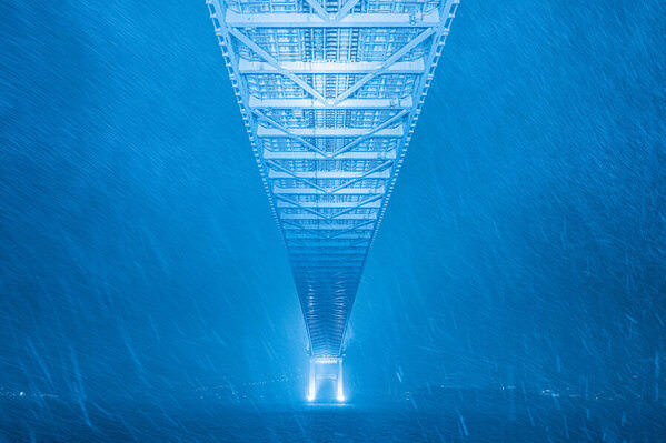 Photograph Hiromichi Shimizu Snow Bridge on One Eyeland